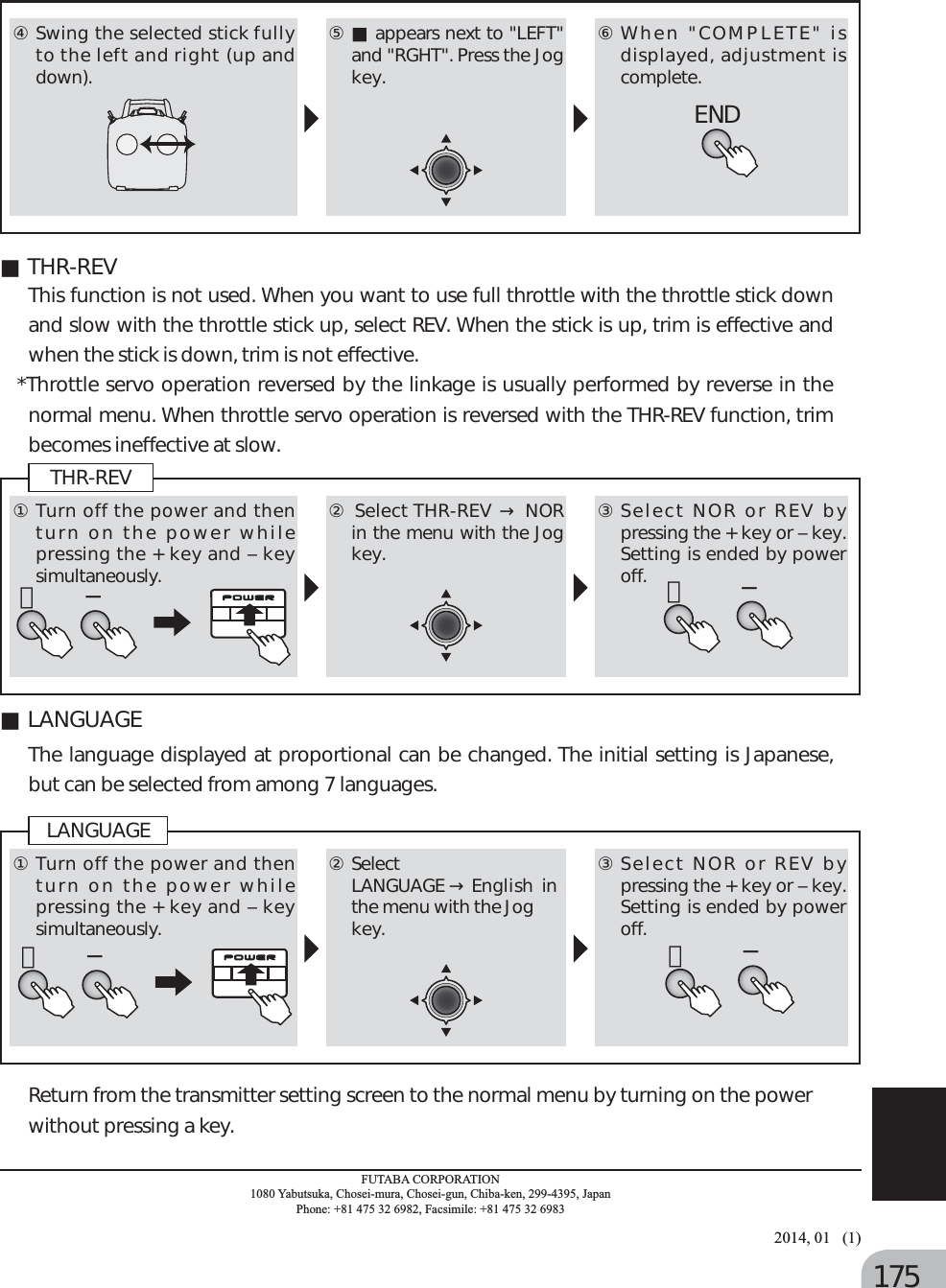 Page 138 of Futaba T10J-24G Radio Control User Manual 