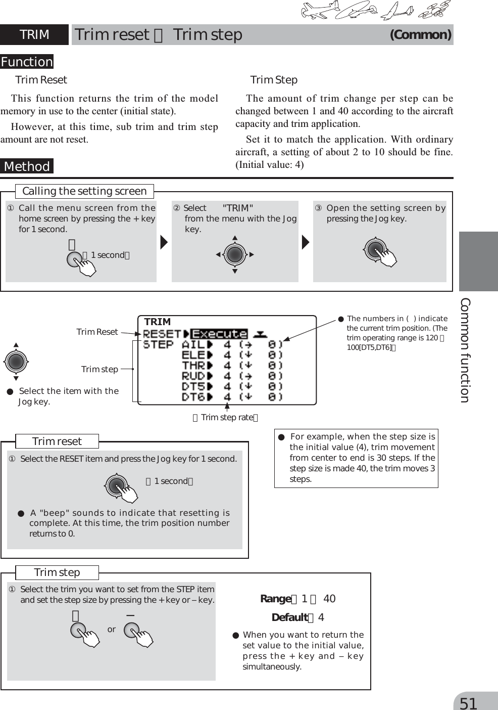 Page 14 of Futaba T10J-24G Radio Control User Manual 
