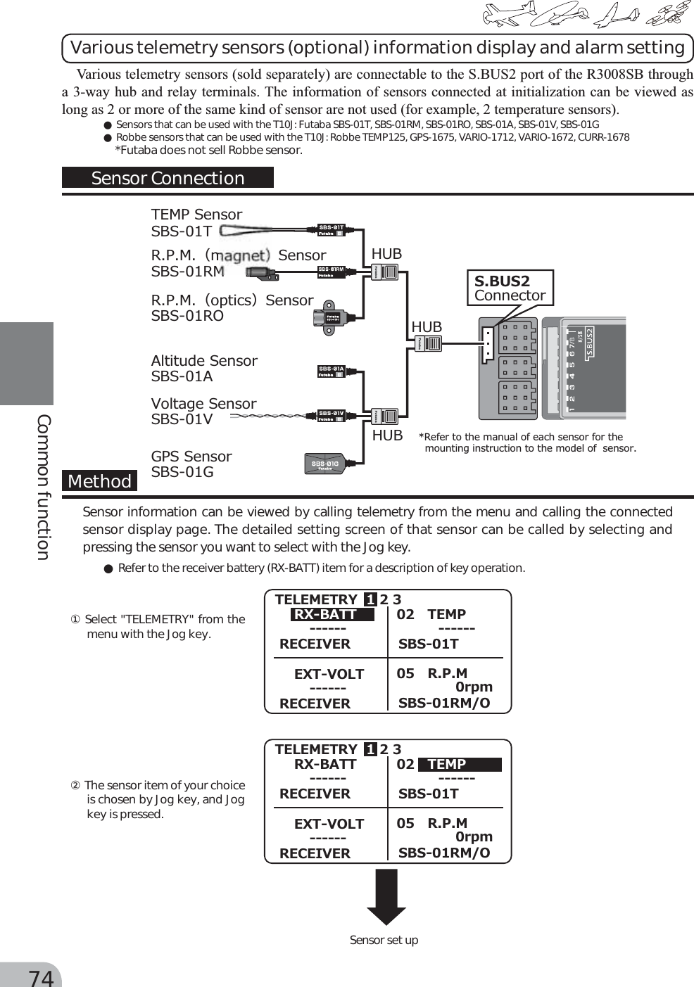 Page 37 of Futaba T10J-24G Radio Control User Manual 