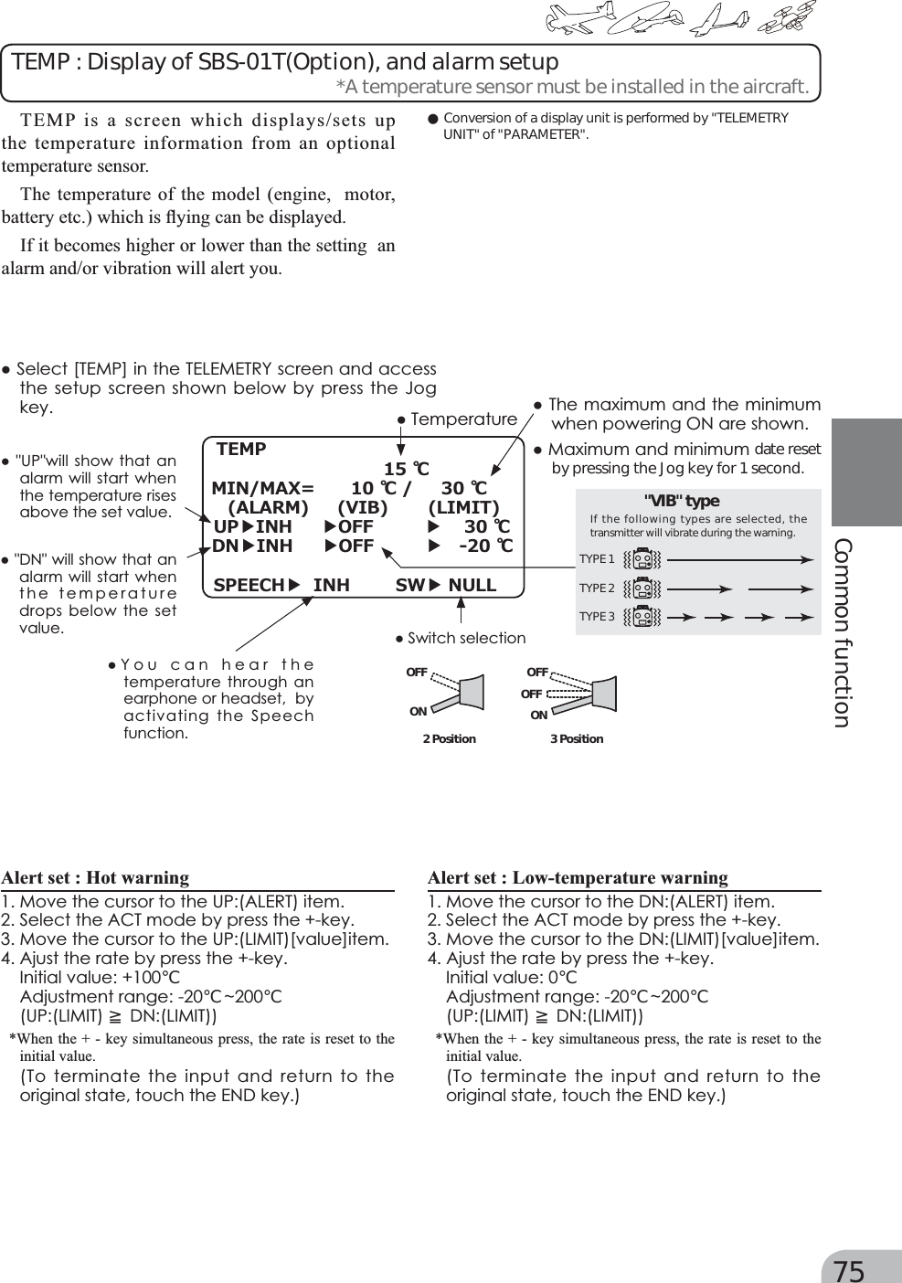 Page 38 of Futaba T10J-24G Radio Control User Manual 