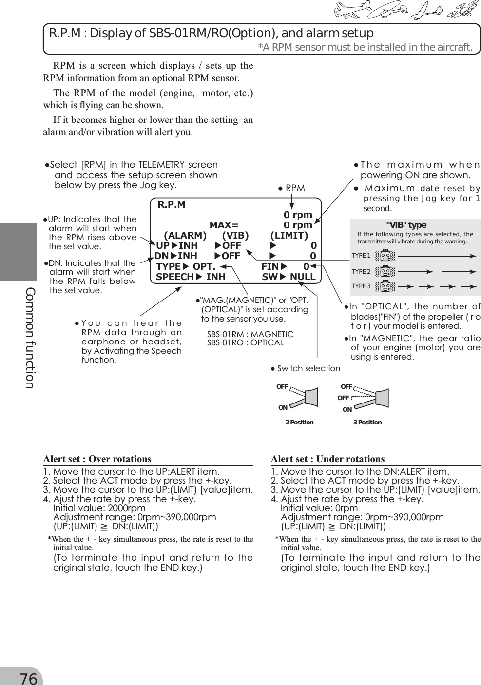 Page 39 of Futaba T10J-24G Radio Control User Manual 