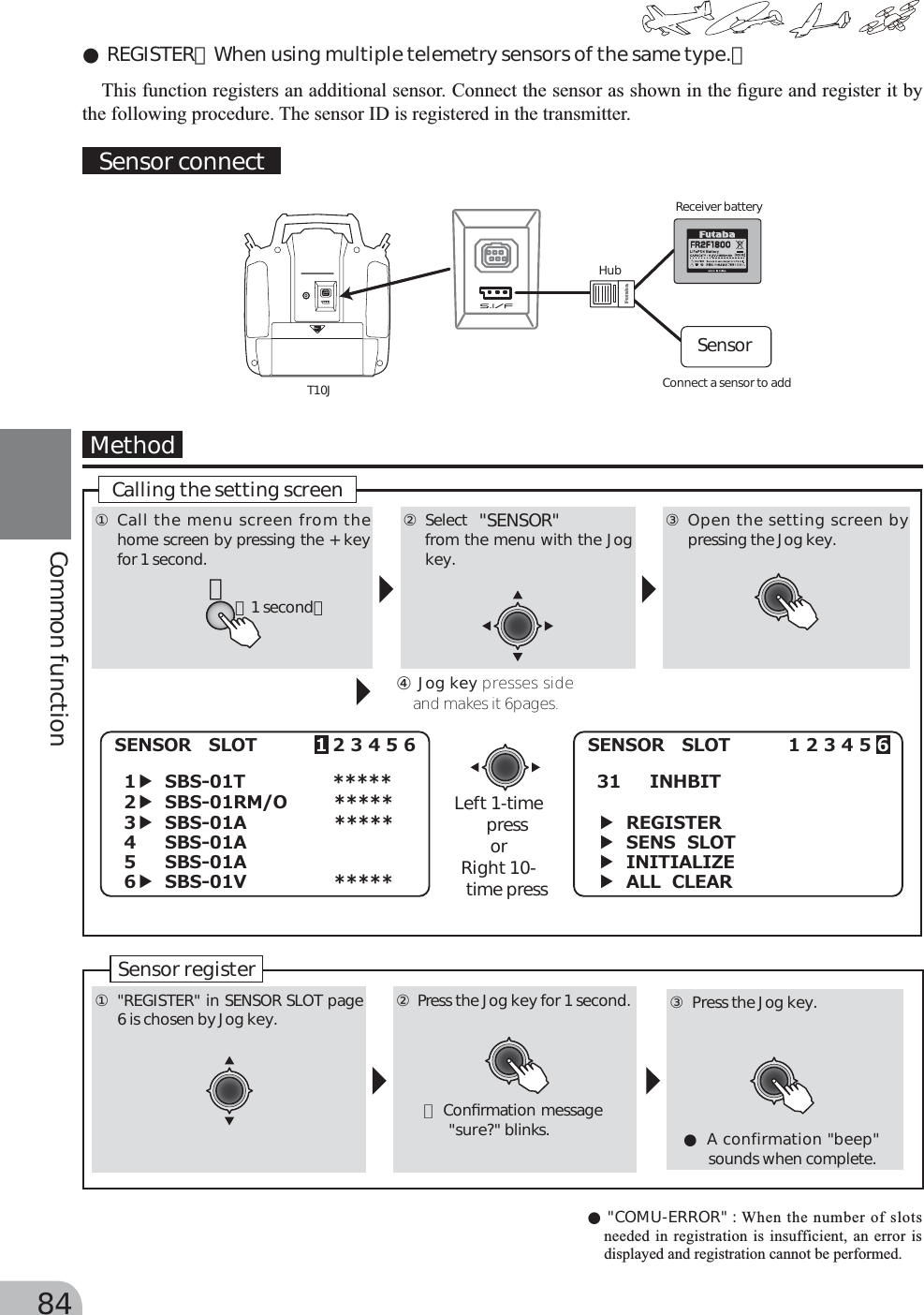Page 47 of Futaba T10J-24G Radio Control User Manual 