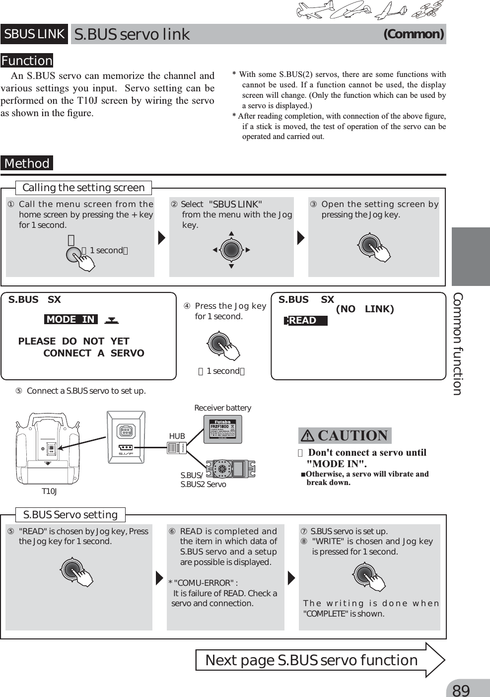 Page 52 of Futaba T10J-24G Radio Control User Manual 