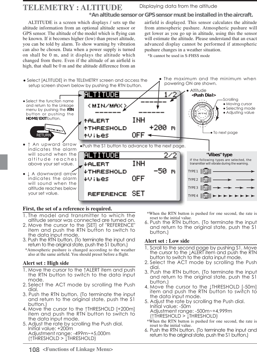 Page 108 of Futaba T12K-24G Radio Control User Manual 