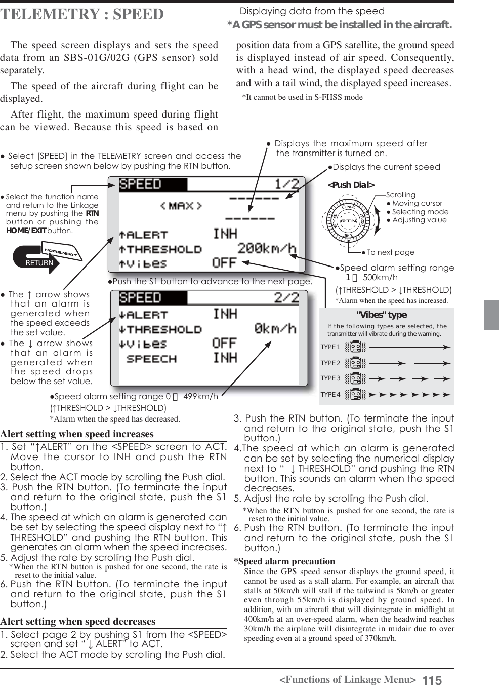Page 115 of Futaba T12K-24G Radio Control User Manual 