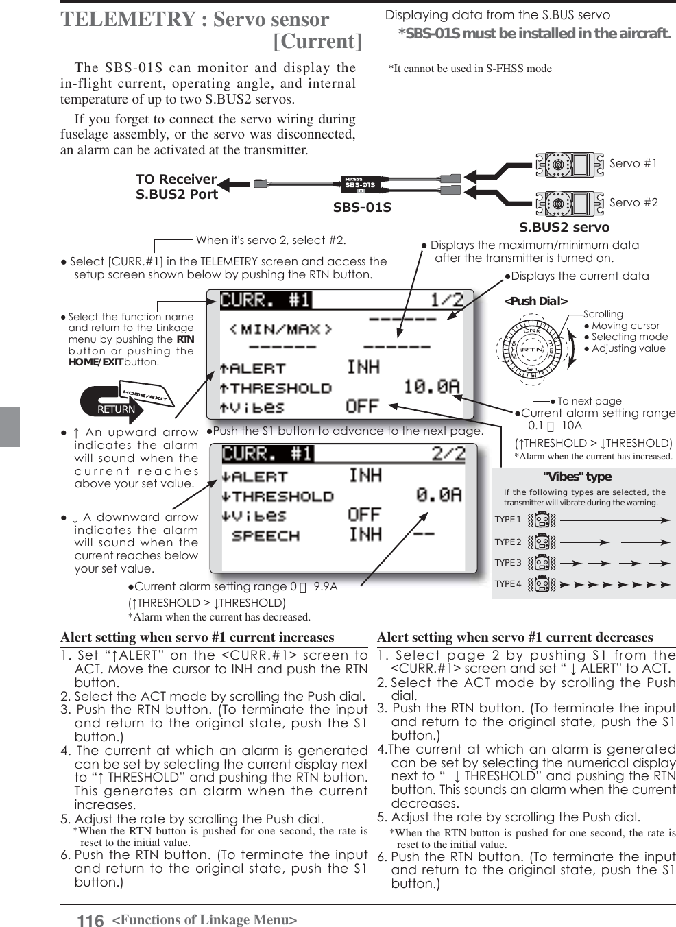 Page 116 of Futaba T12K-24G Radio Control User Manual 