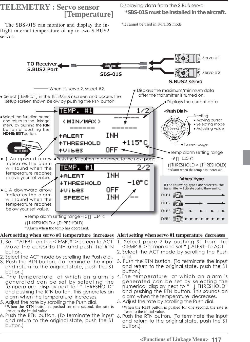 Page 117 of Futaba T12K-24G Radio Control User Manual 