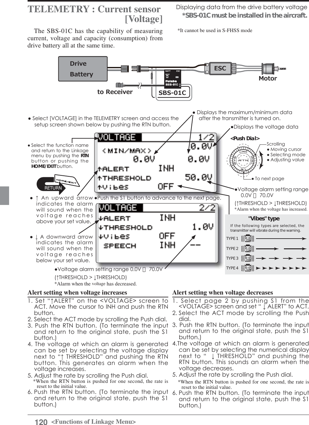 Page 120 of Futaba T12K-24G Radio Control User Manual 