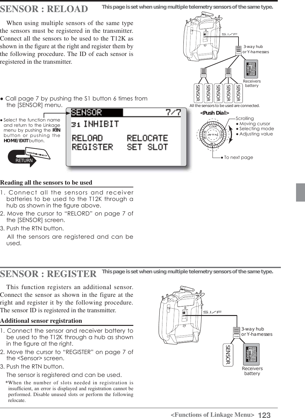 Page 123 of Futaba T12K-24G Radio Control User Manual 