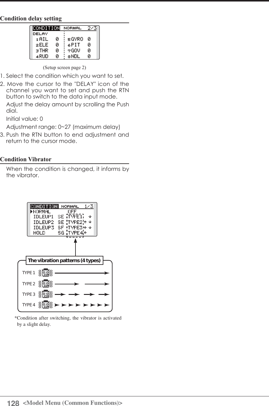Page 128 of Futaba T12K-24G Radio Control User Manual 