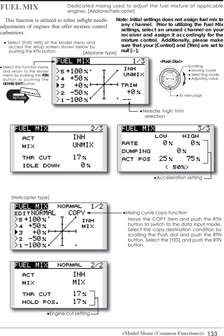 Page 133 of Futaba T12K-24G Radio Control User Manual 