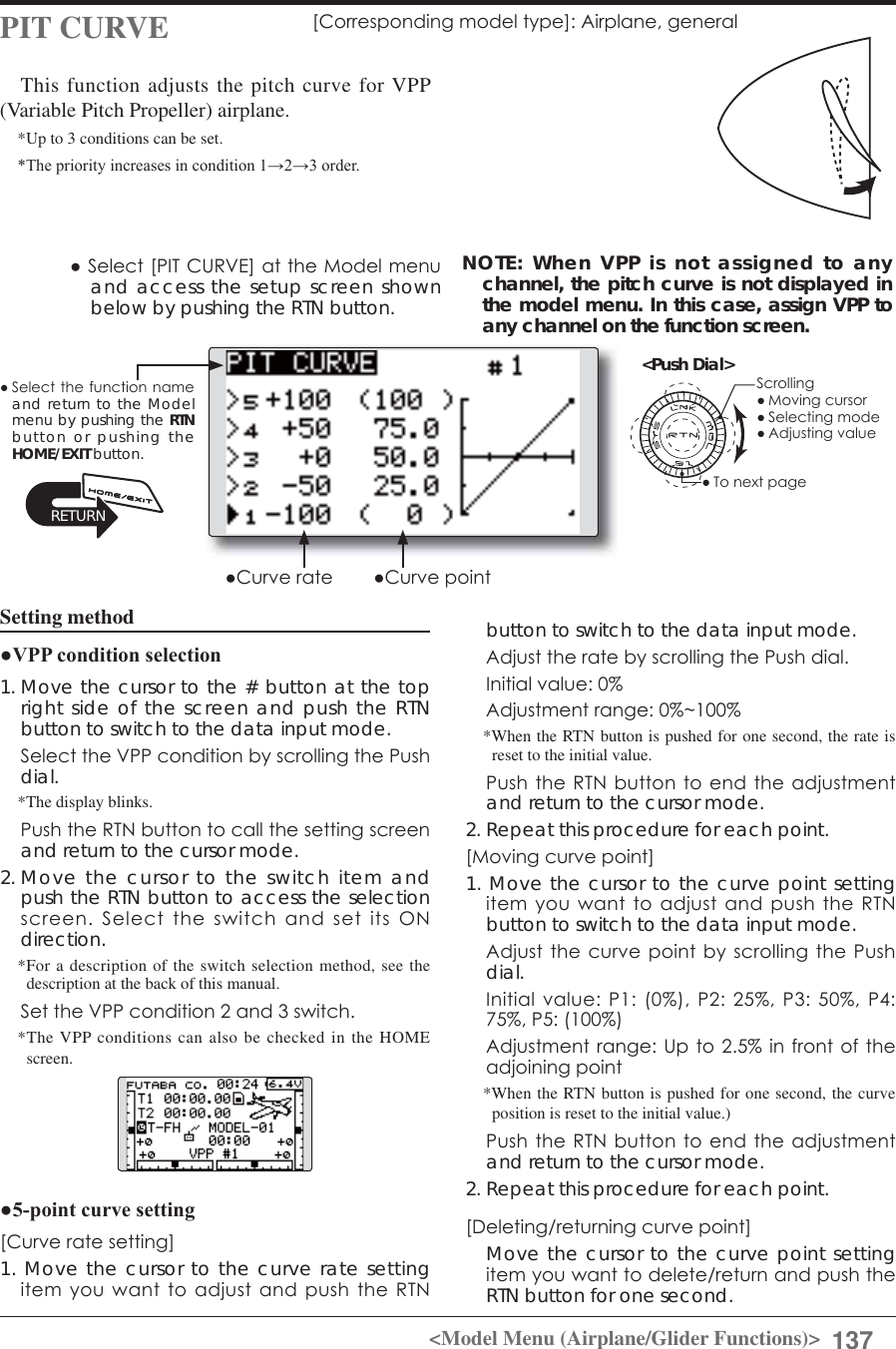 Page 137 of Futaba T12K-24G Radio Control User Manual 