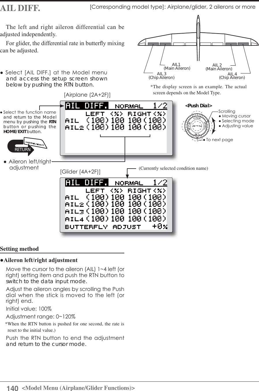Page 140 of Futaba T12K-24G Radio Control User Manual 