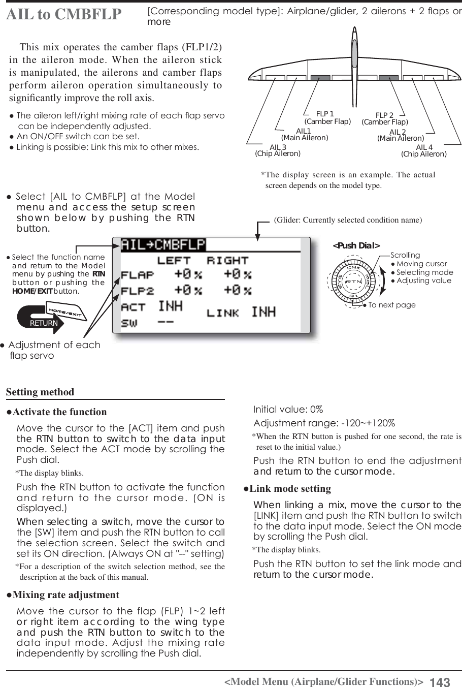 Page 143 of Futaba T12K-24G Radio Control User Manual 