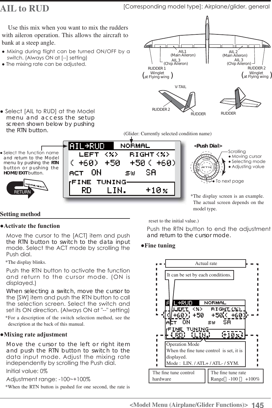 Page 145 of Futaba T12K-24G Radio Control User Manual 