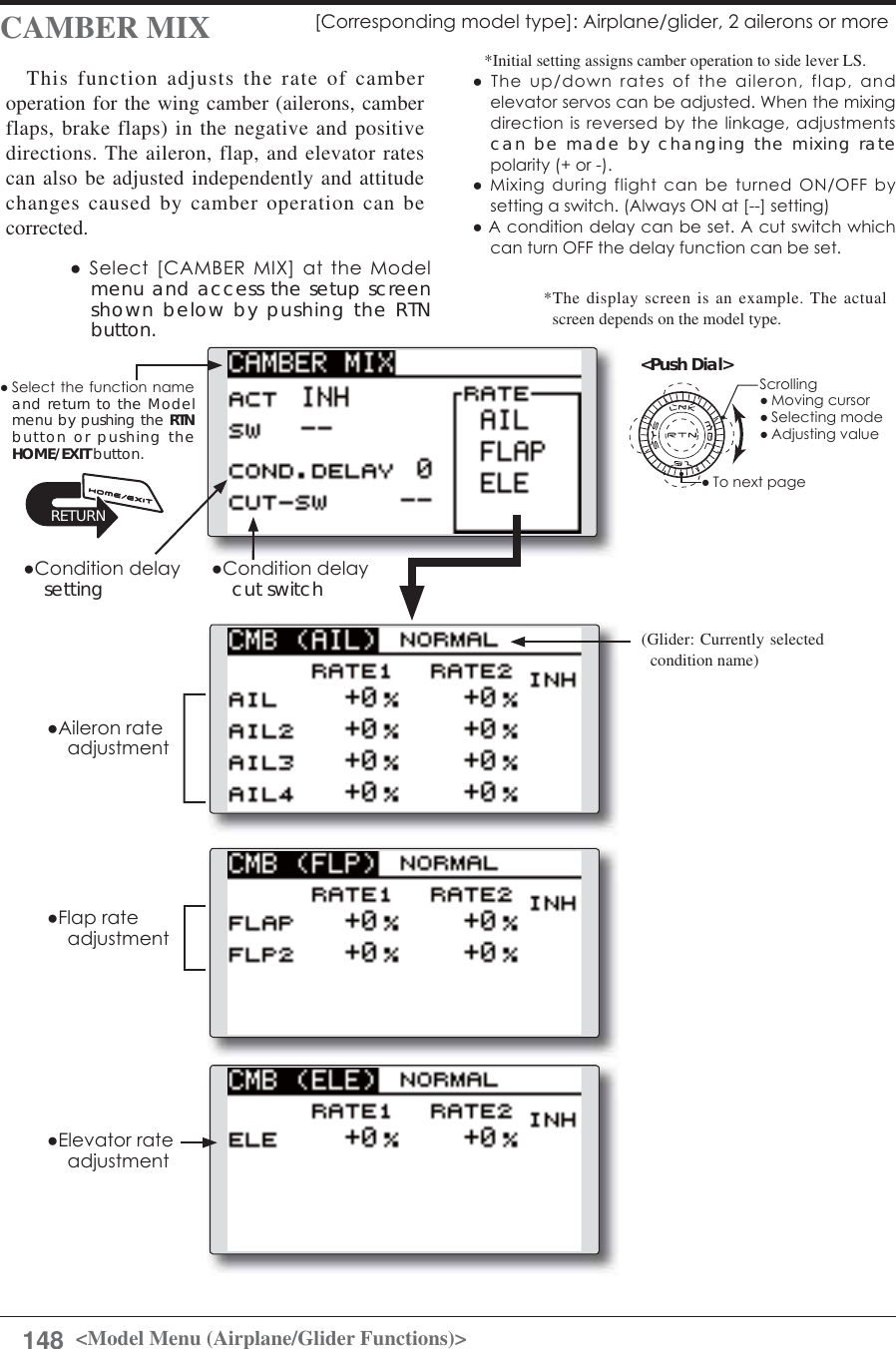 Page 148 of Futaba T12K-24G Radio Control User Manual 