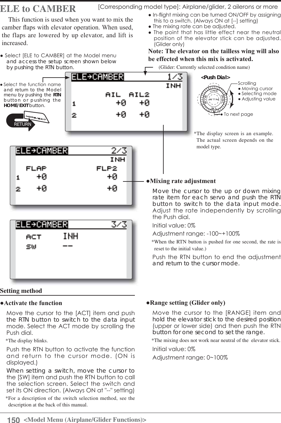 Page 150 of Futaba T12K-24G Radio Control User Manual 