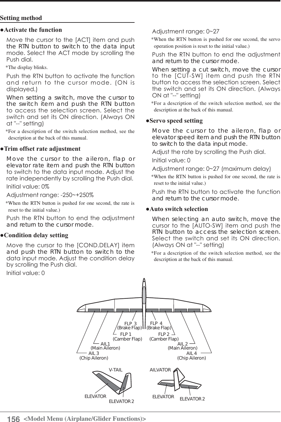 Page 156 of Futaba T12K-24G Radio Control User Manual 