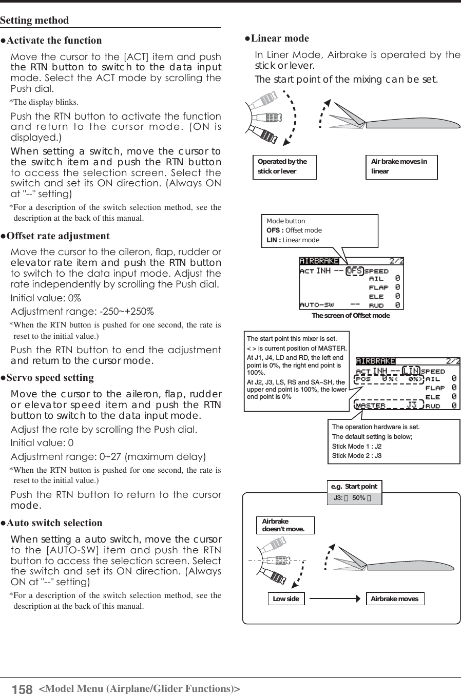 Page 158 of Futaba T12K-24G Radio Control User Manual 