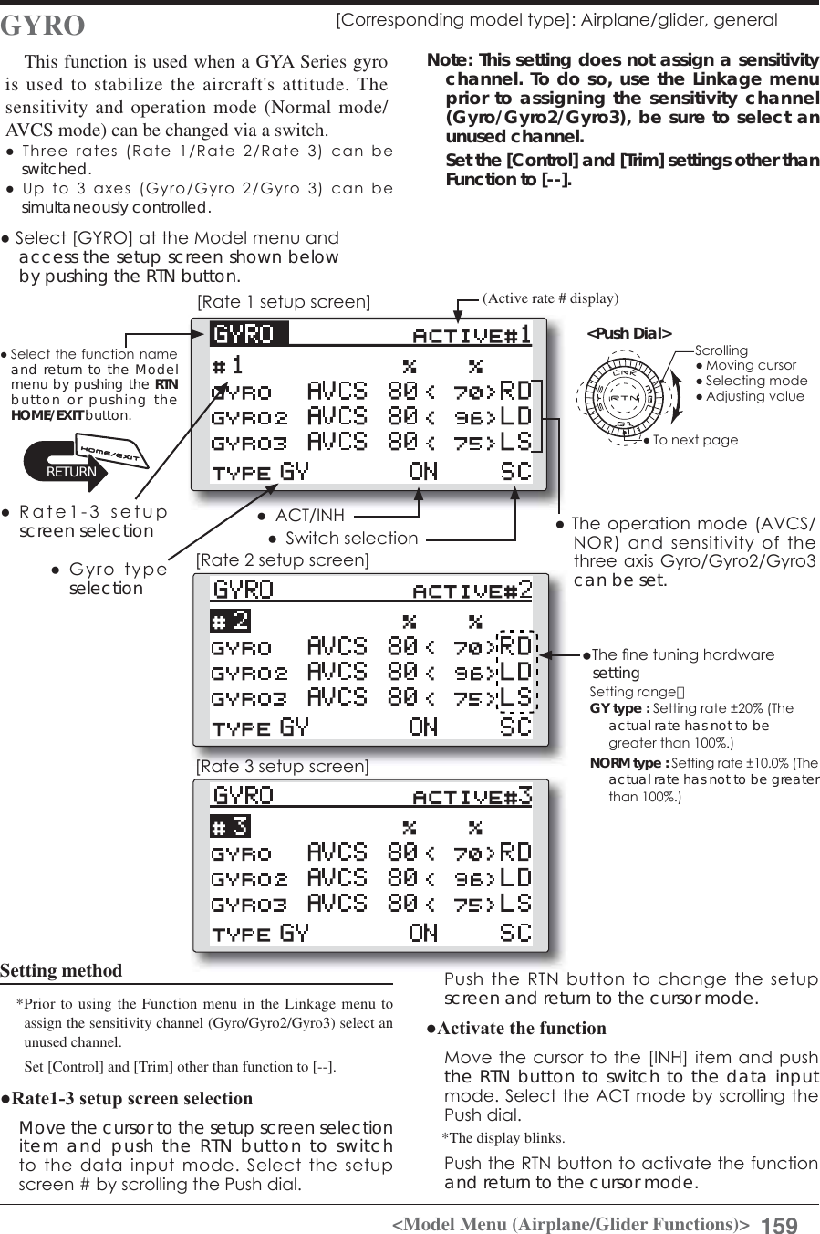 Page 159 of Futaba T12K-24G Radio Control User Manual 