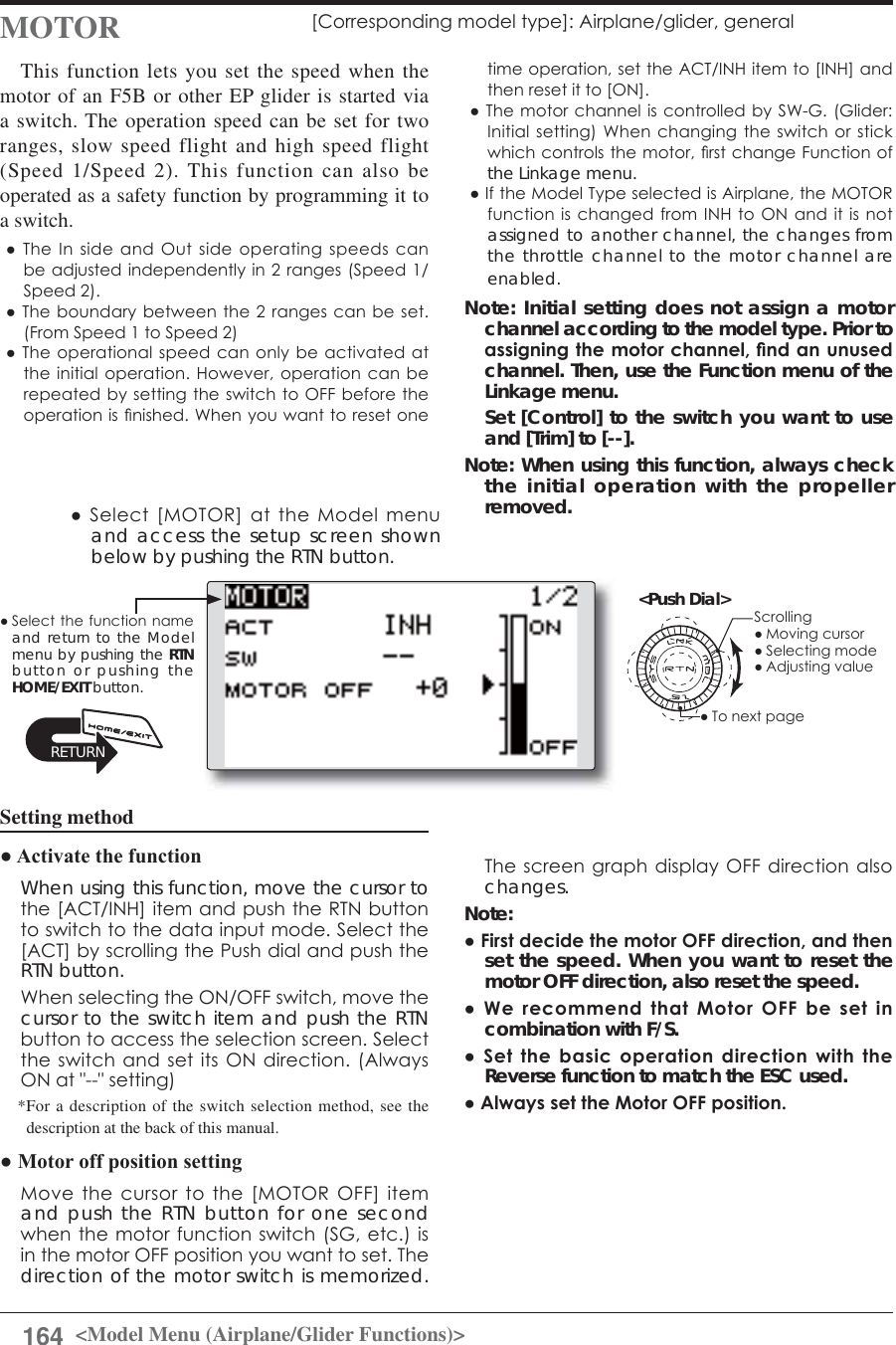 Page 164 of Futaba T12K-24G Radio Control User Manual 