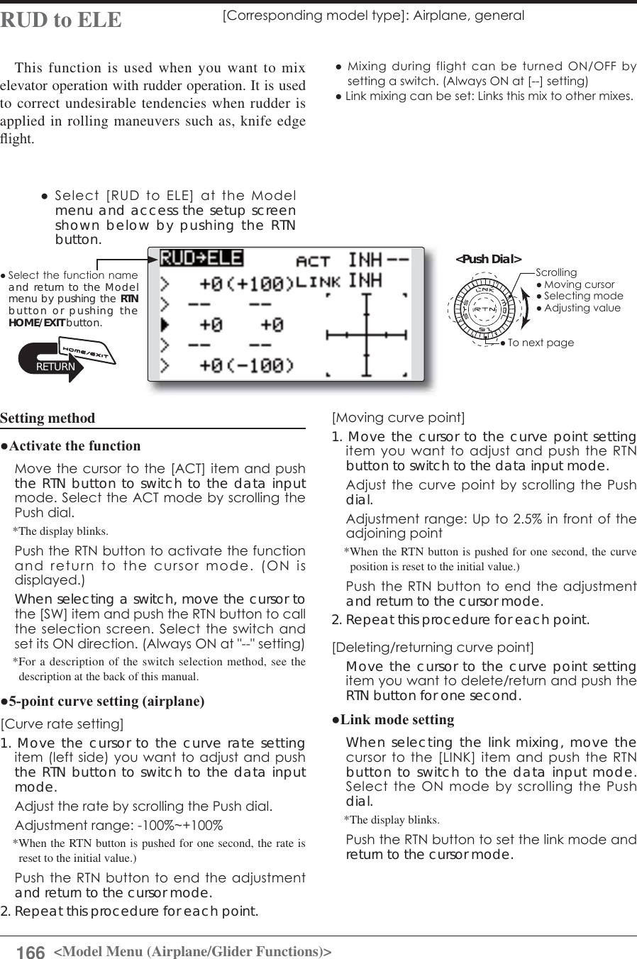 Page 166 of Futaba T12K-24G Radio Control User Manual 