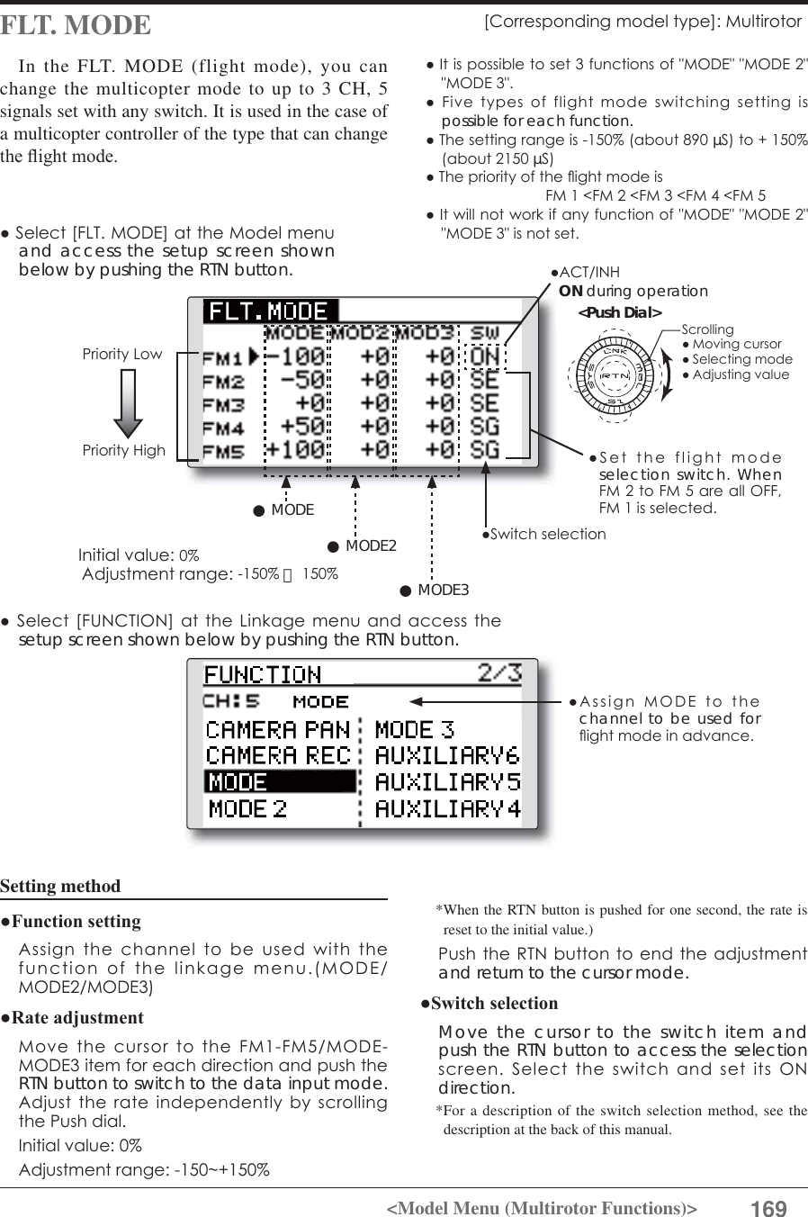 Page 169 of Futaba T12K-24G Radio Control User Manual 
