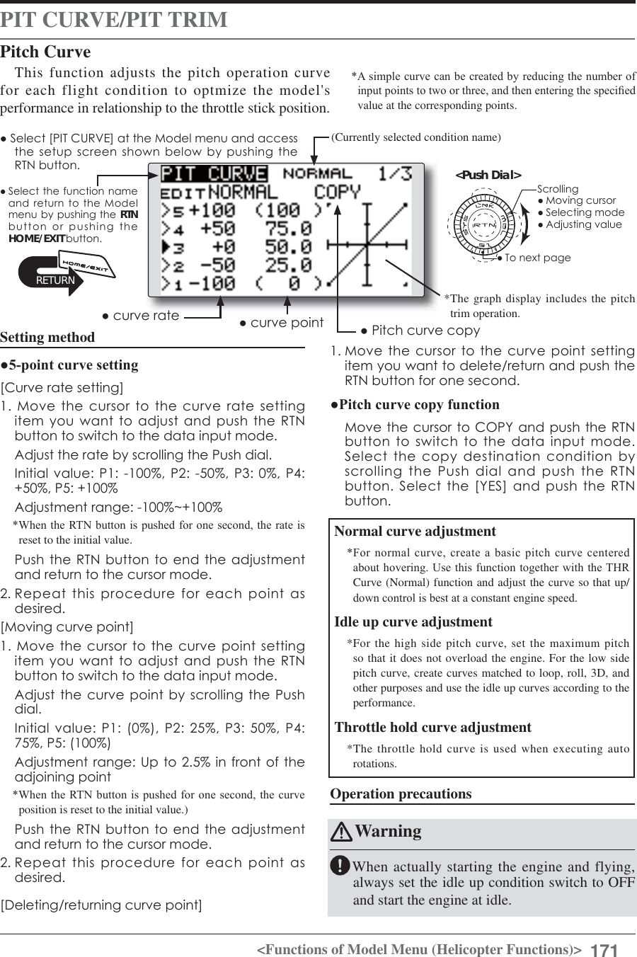 Page 171 of Futaba T12K-24G Radio Control User Manual 