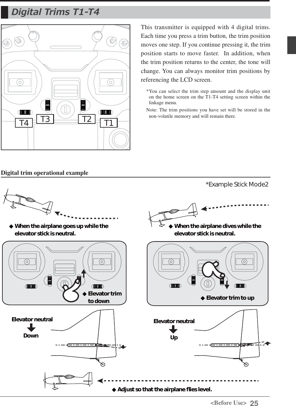 Page 25 of Futaba T12K-24G Radio Control User Manual 