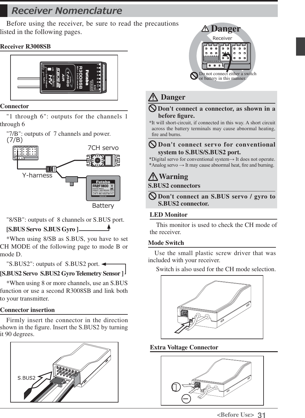 Page 31 of Futaba T12K-24G Radio Control User Manual 