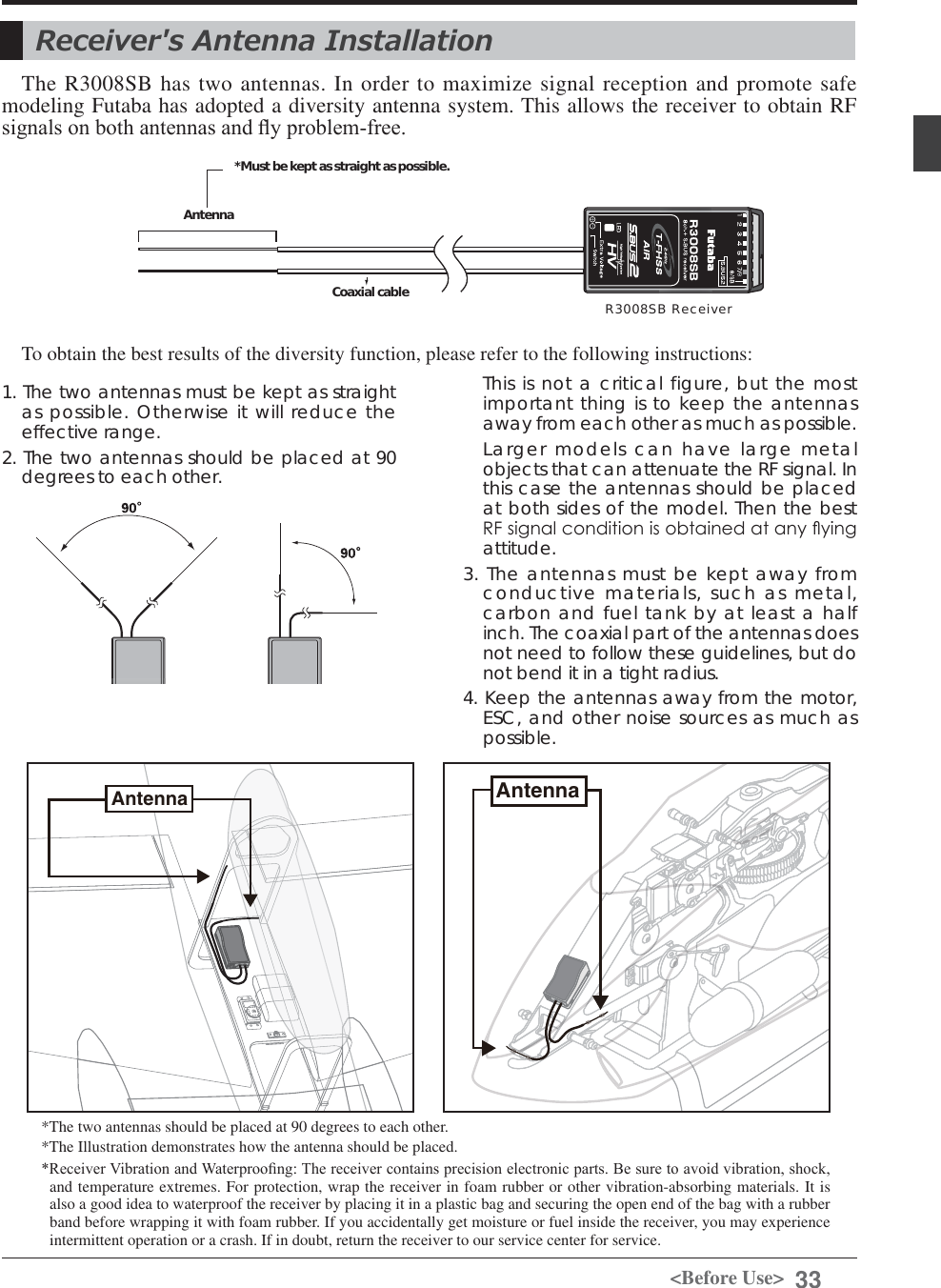 Page 33 of Futaba T12K-24G Radio Control User Manual 