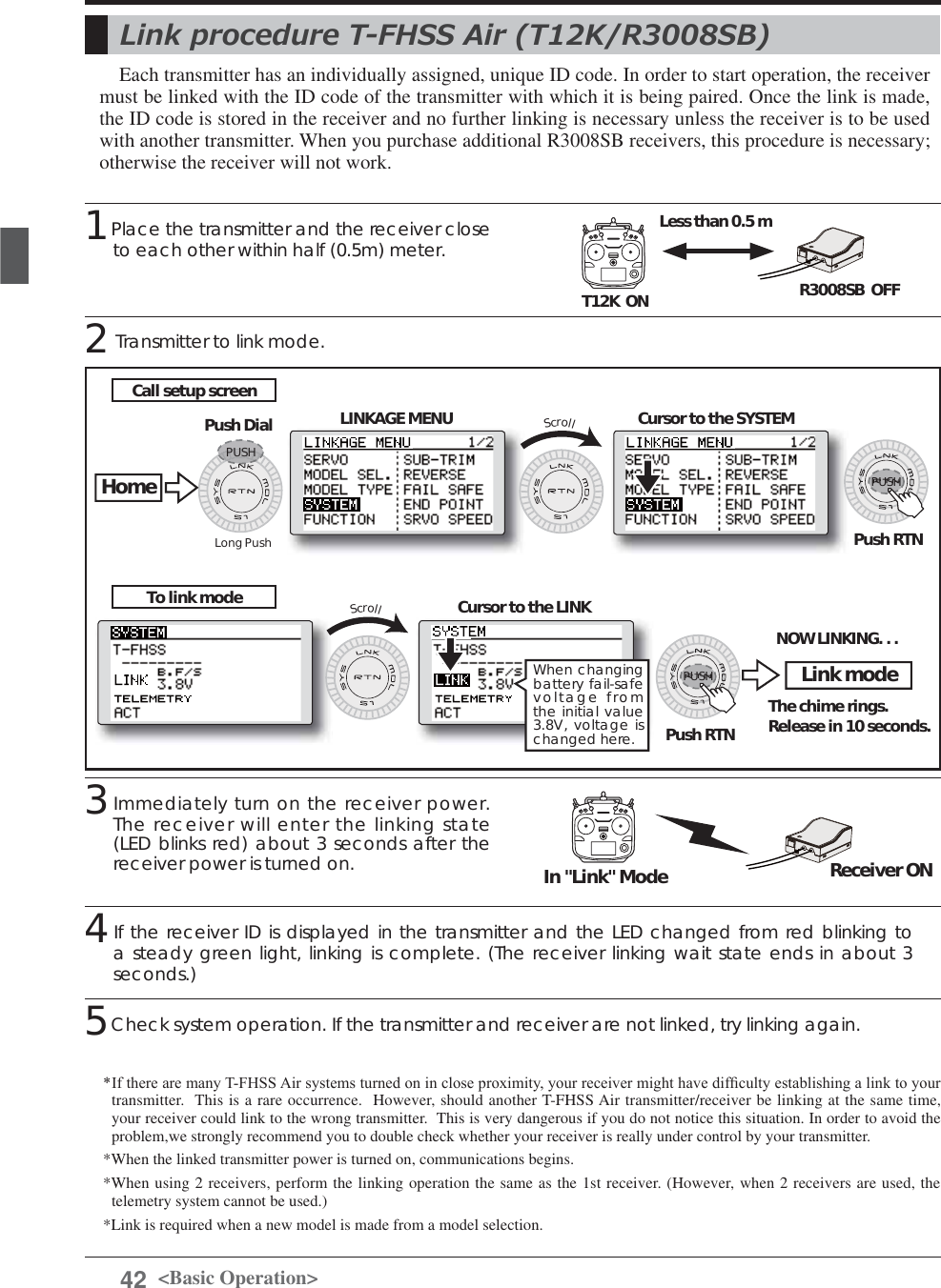 Page 42 of Futaba T12K-24G Radio Control User Manual 