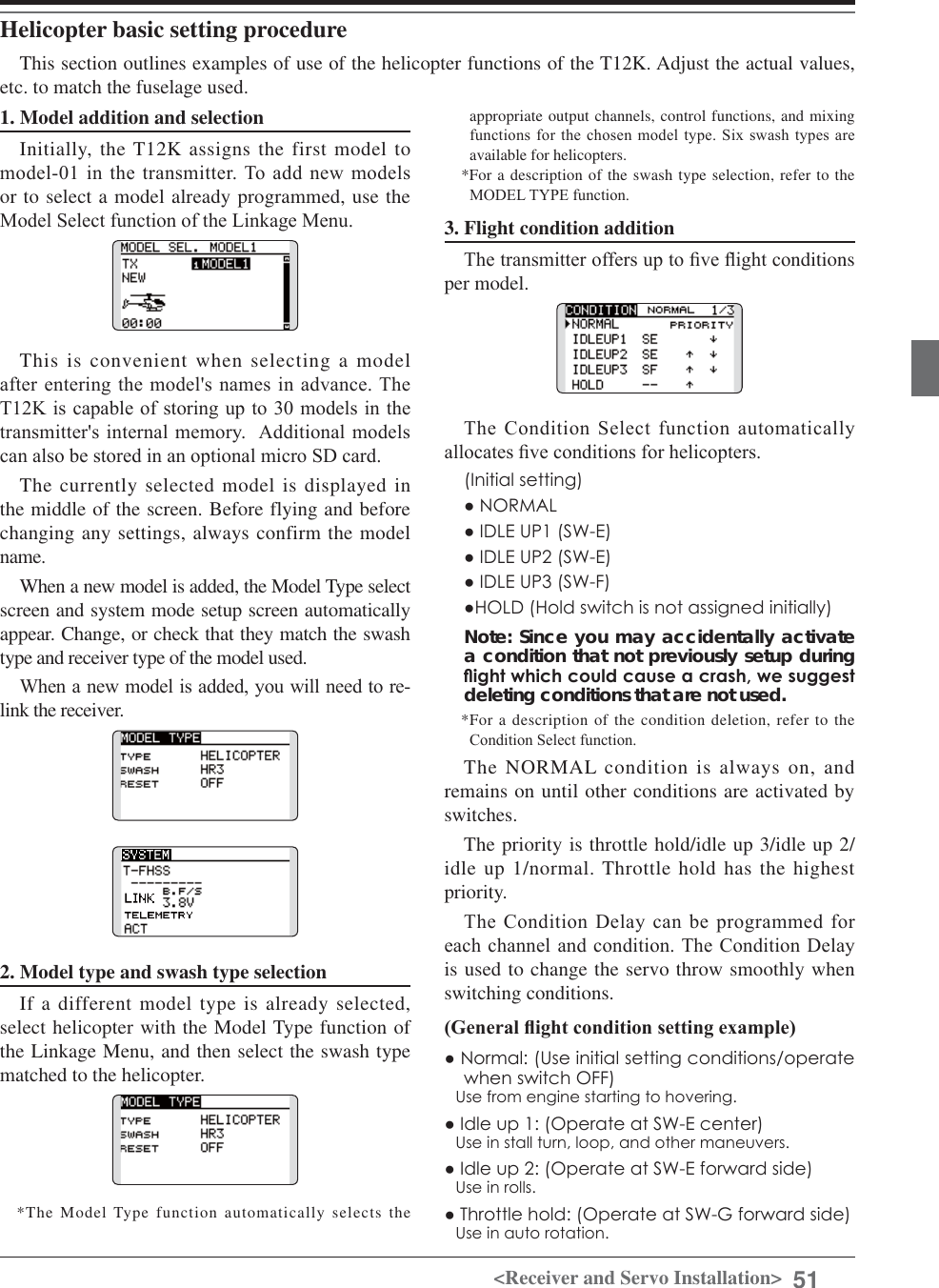 Page 51 of Futaba T12K-24G Radio Control User Manual 