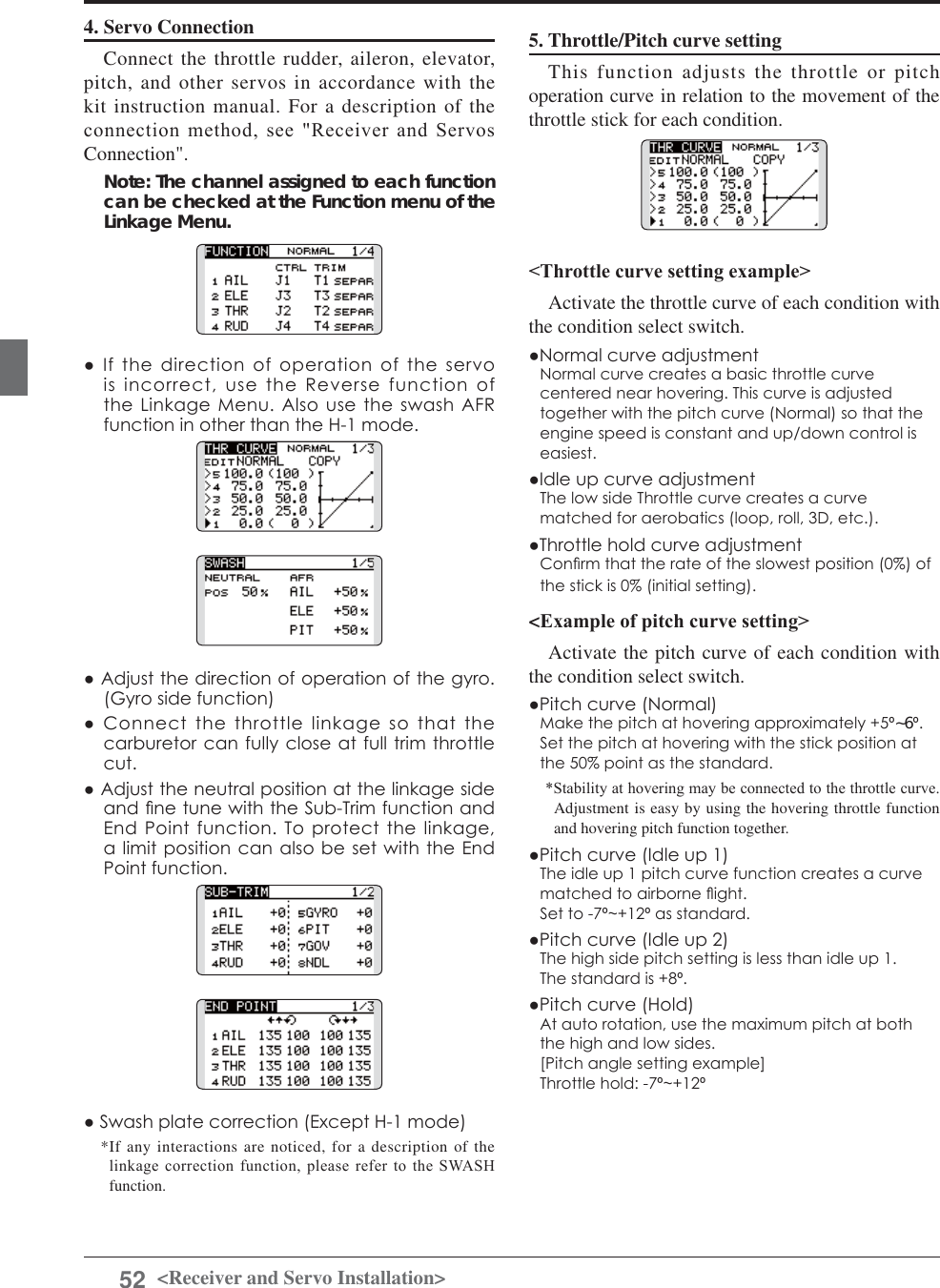 Page 52 of Futaba T12K-24G Radio Control User Manual 