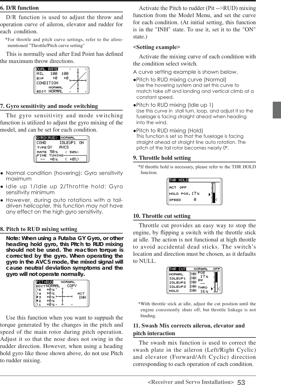 Page 53 of Futaba T12K-24G Radio Control User Manual 