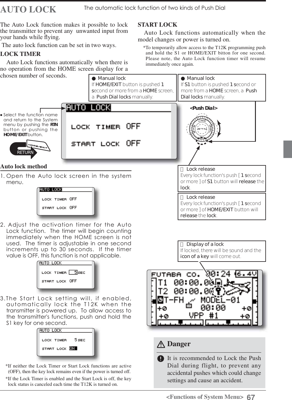 Page 67 of Futaba T12K-24G Radio Control User Manual 