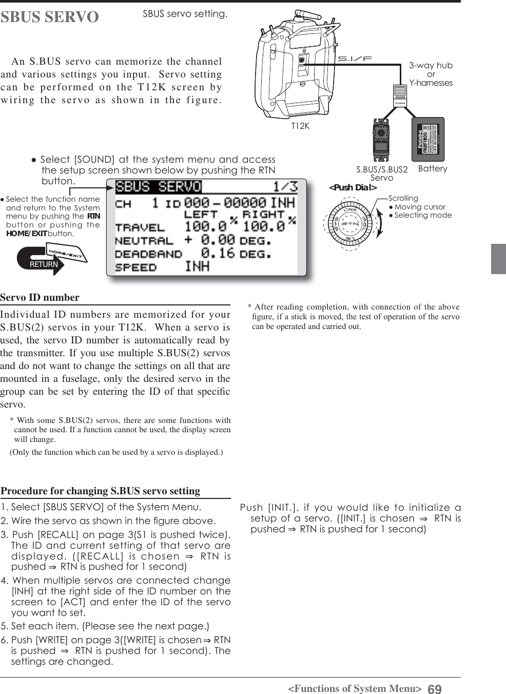 Page 69 of Futaba T12K-24G Radio Control User Manual 