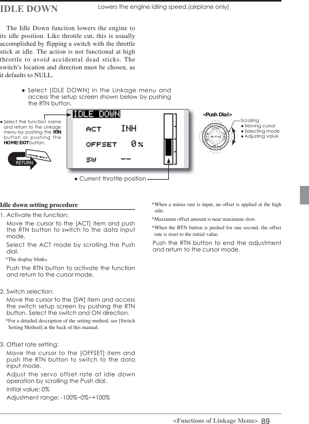 Page 89 of Futaba T12K-24G Radio Control User Manual 