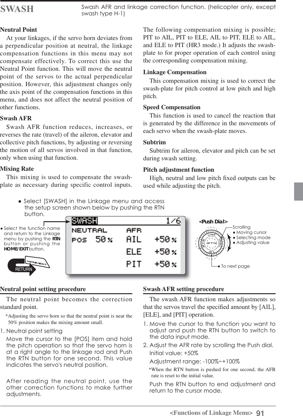 Page 91 of Futaba T12K-24G Radio Control User Manual 