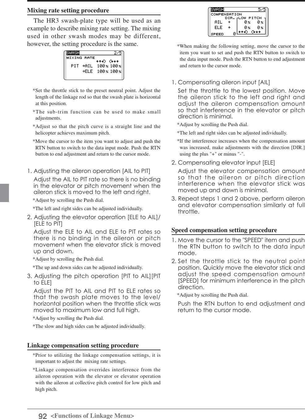 Page 92 of Futaba T12K-24G Radio Control User Manual 