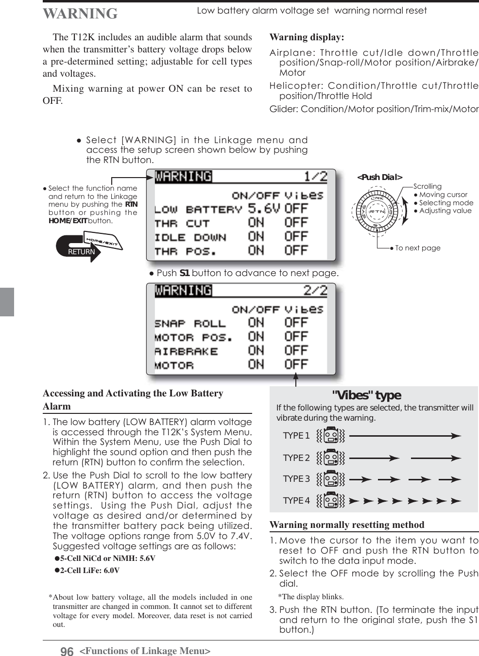 Page 96 of Futaba T12K-24G Radio Control User Manual 