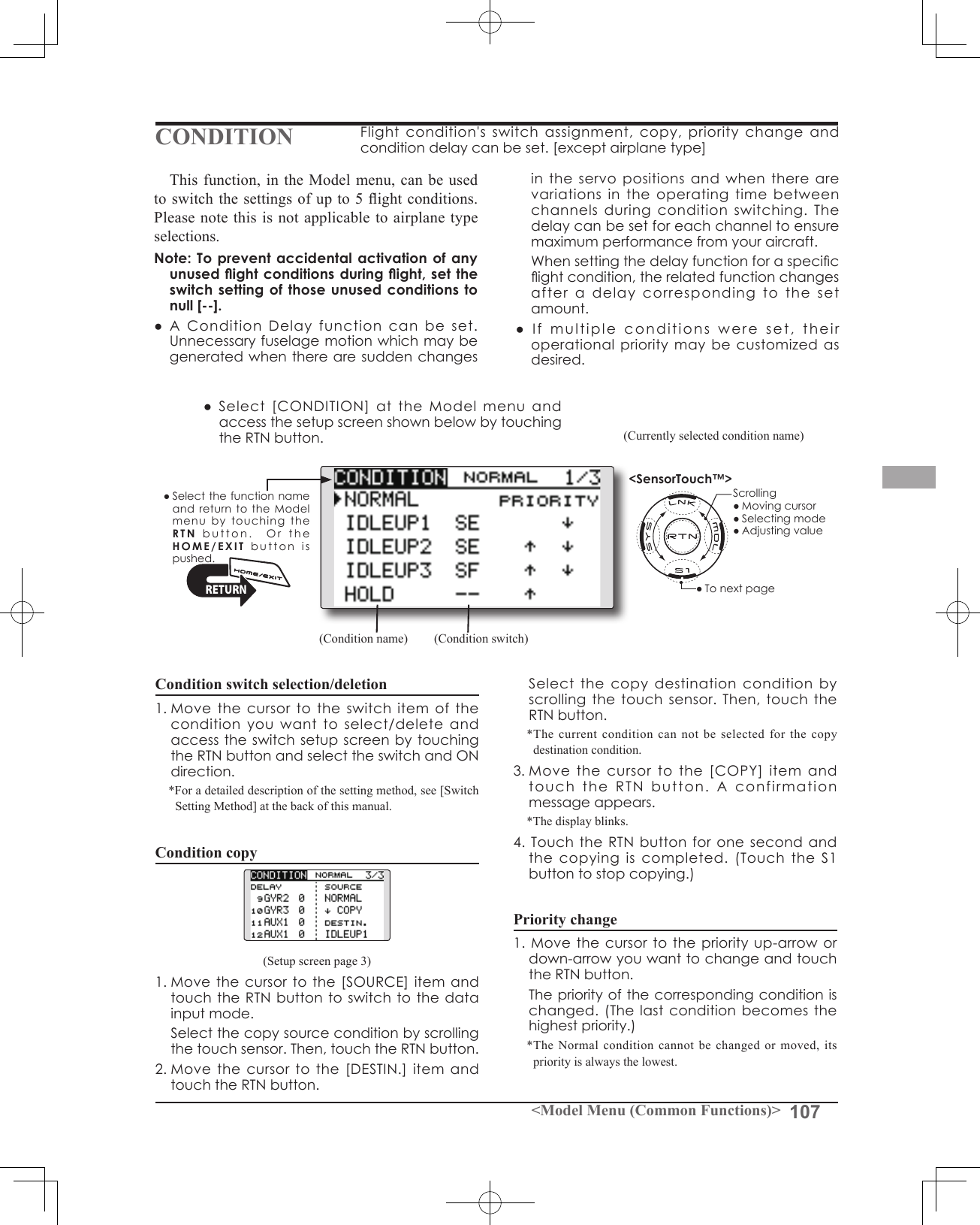 Futaba T14SG-24G Radio Control User Manual 3