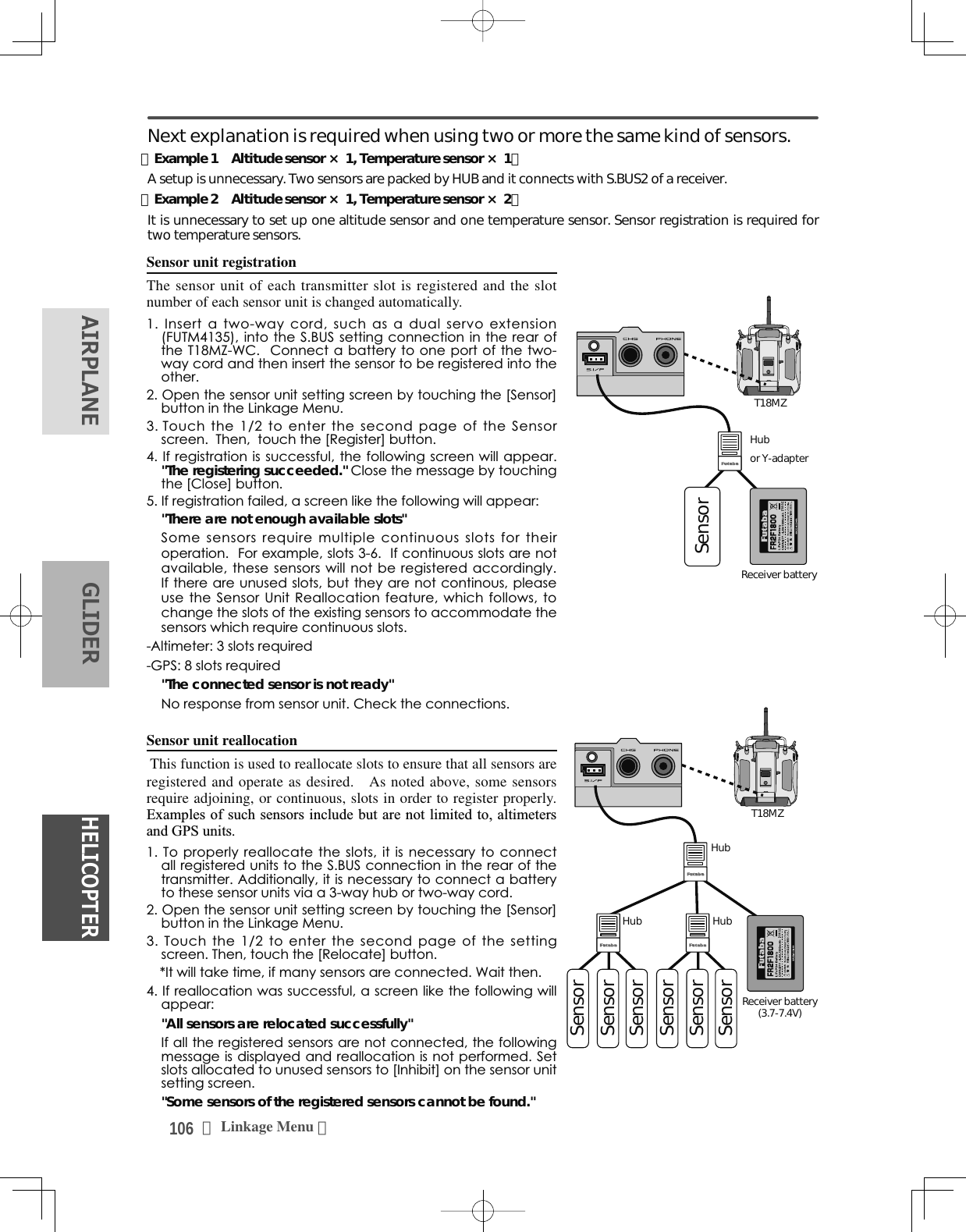 Page 13 of Futaba T18MZWC-24G Radio Control User Manual 2