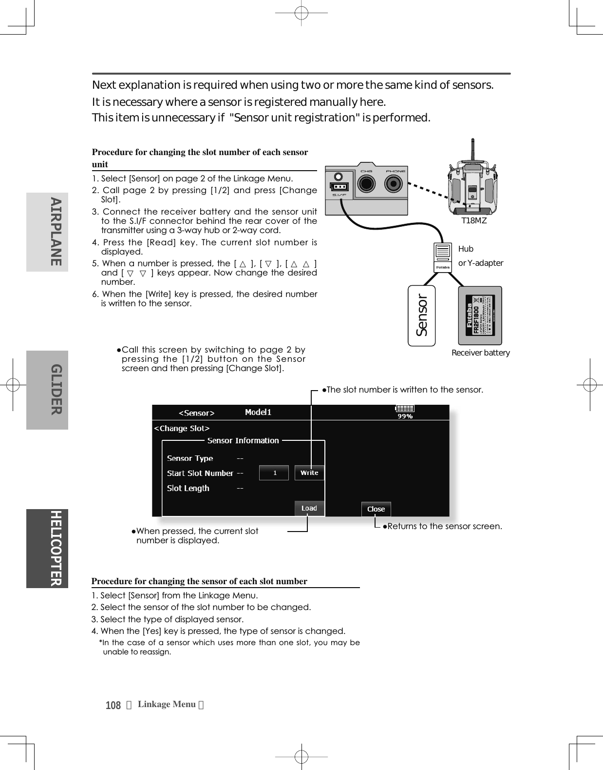 Page 15 of Futaba T18MZWC-24G Radio Control User Manual 2