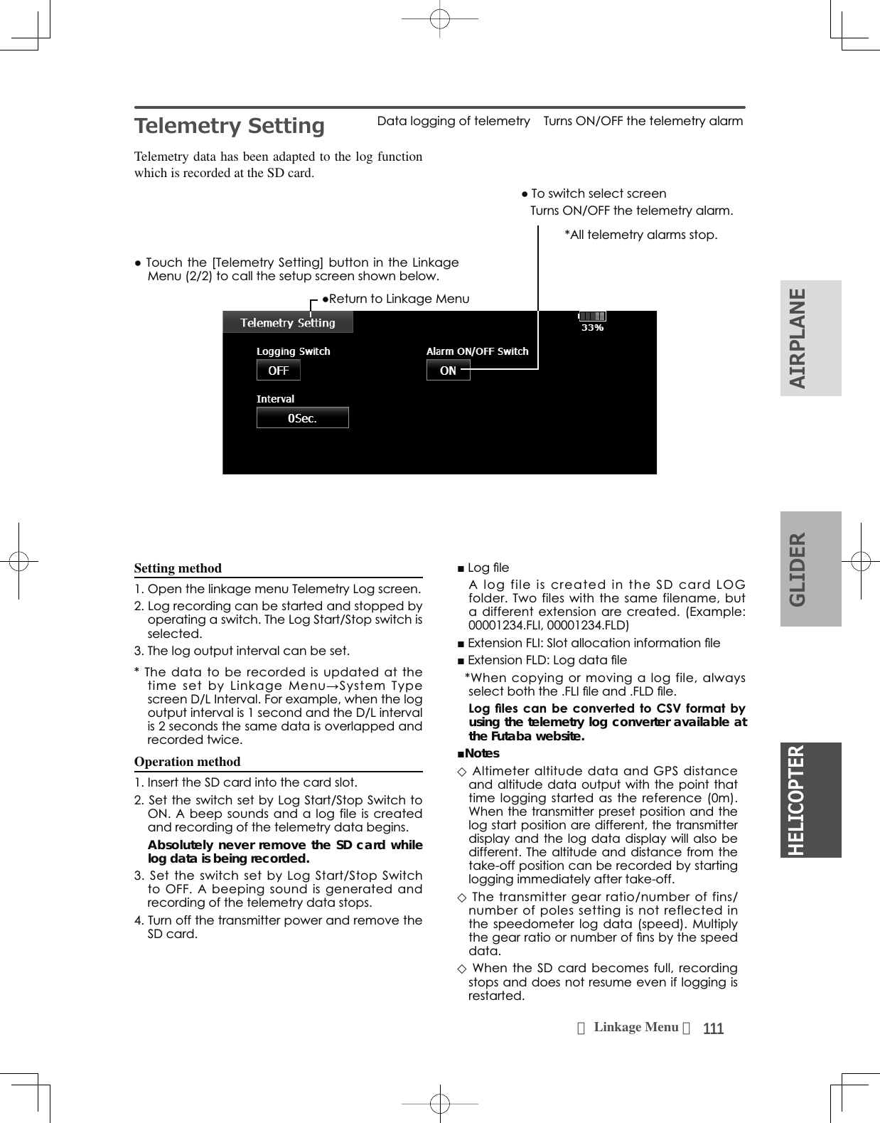 Page 18 of Futaba T18MZWC-24G Radio Control User Manual 2