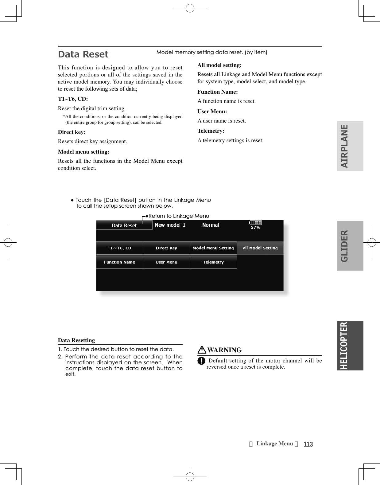 Page 20 of Futaba T18MZWC-24G Radio Control User Manual 2