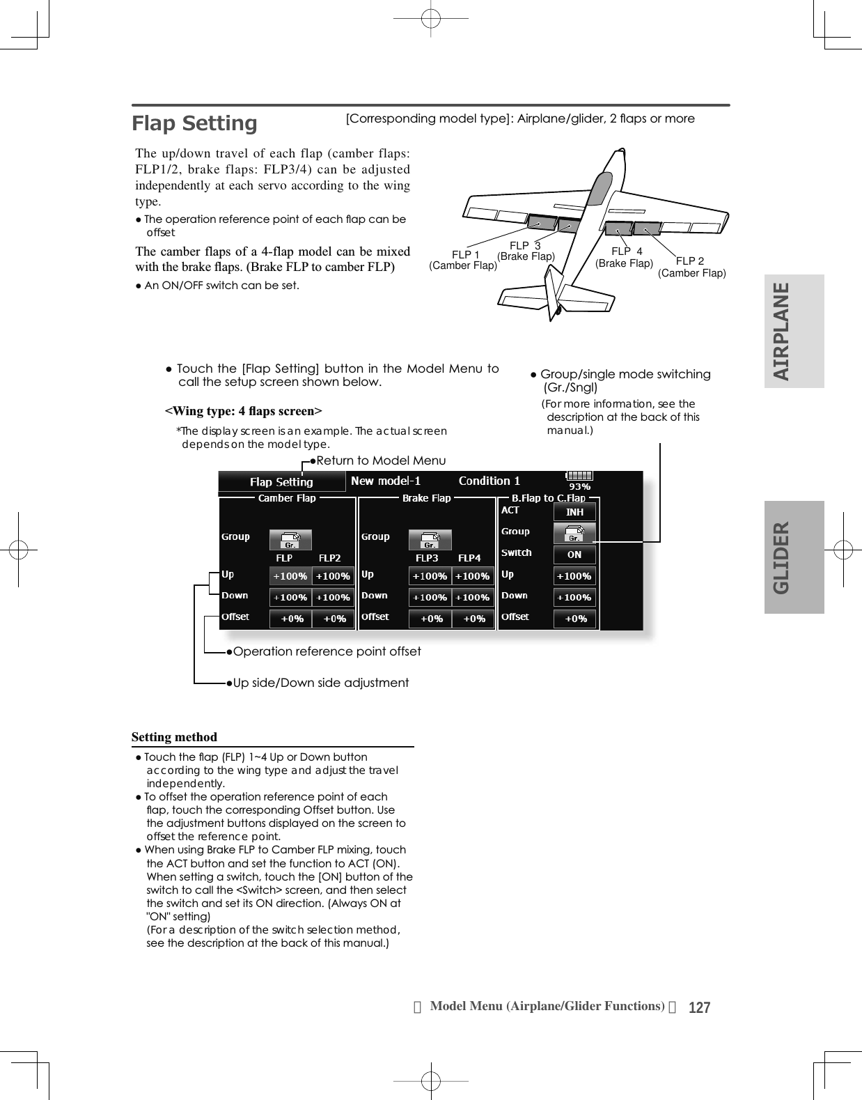 Page 34 of Futaba T18MZWC-24G Radio Control User Manual 2