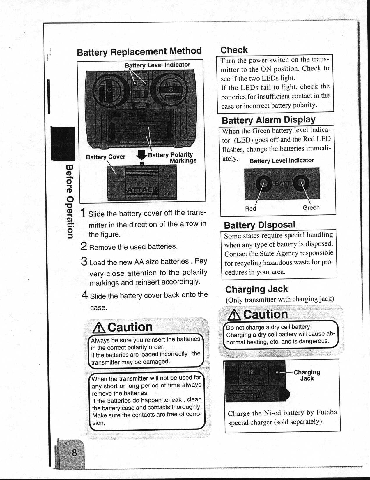 Radio Control System T2ER User Manual