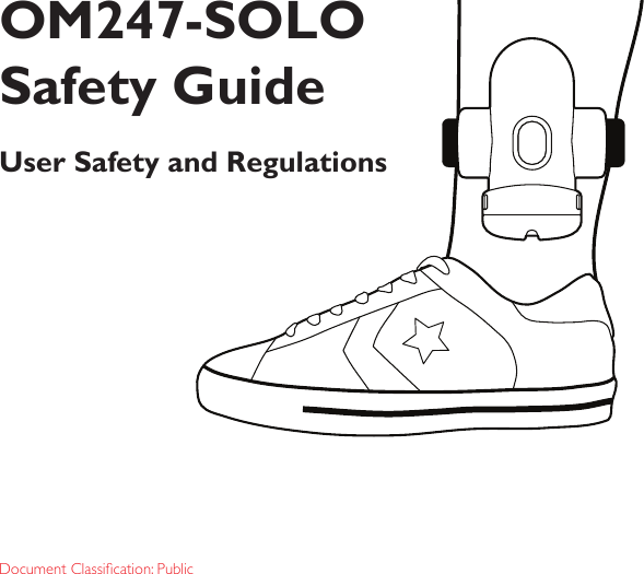 Document Classication: PublicOM247-SOLO Safety GuideUser Safety and Regulations