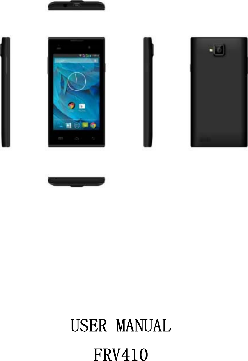      USER MANUAL FRV410 